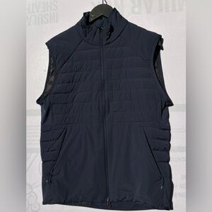 lululemon Down for it All Vest, True Navy Medium, down feather puffer